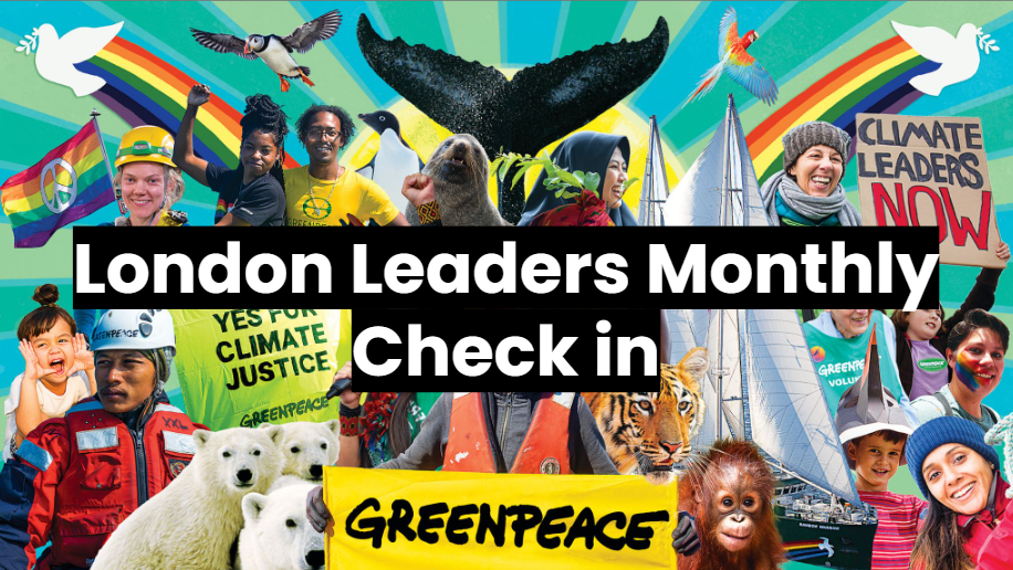 Greenpeace Event: London Leaders Monthly Check in: February 2026